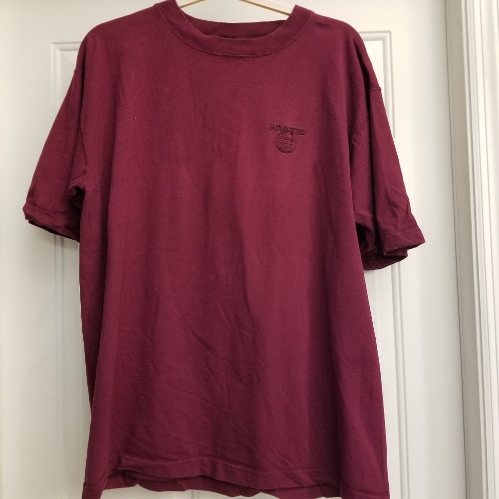Burgandy Tee
